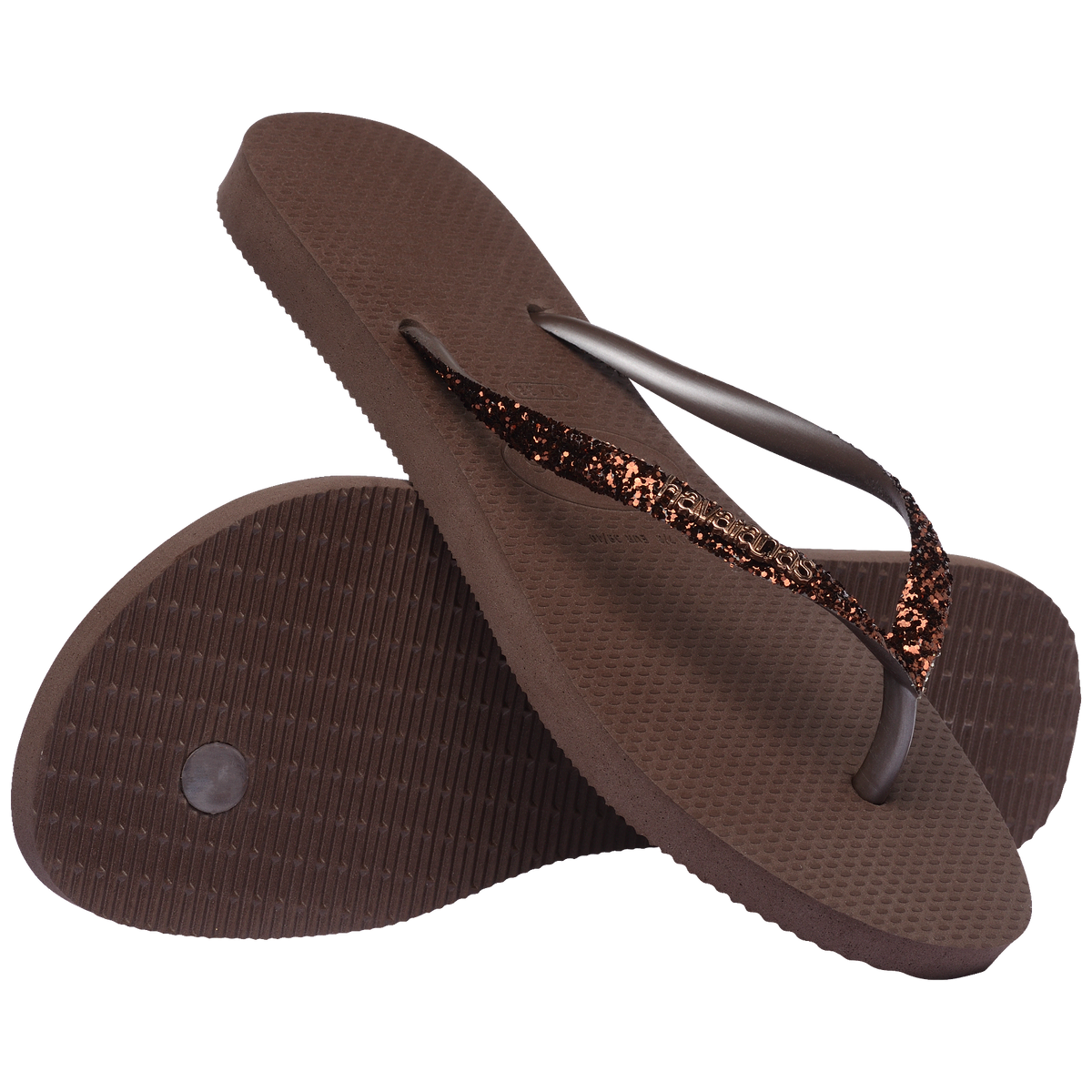 Women's Slim Glitter II - DARK BROWN
