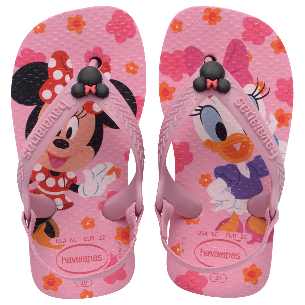 Baby Disney's Classics Flip Flop Sandals - PINK GLOW